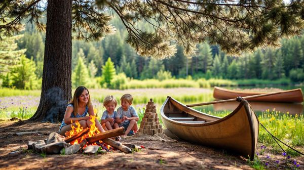 Découvrez cinq raisons de camper aux Mathes en famille