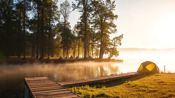 Explorez les meilleurs campings au bord de l'eau pour vos séjours