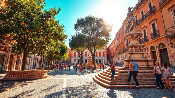 Top raisons de visiter la place Quattro Canti à Palerme